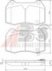 A.B.S. 37451 OE Brake Pad Set, disc brake